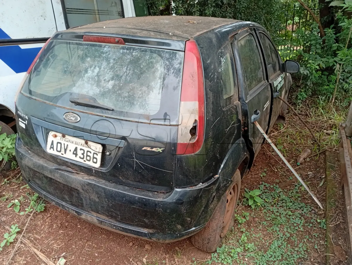 LOTE 002 - AUTOMÓVEL FORD FIESTA FLEX, Placas AOV 4366, RENAVAM 922382662