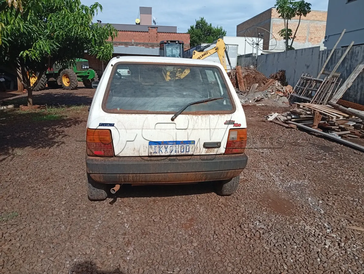 LOTE 029 - AUTOMÓVEL PASSAGEIRO, FIAT UNO MILE FIRE Placas IKX9H00, RENAVAM 00793953723