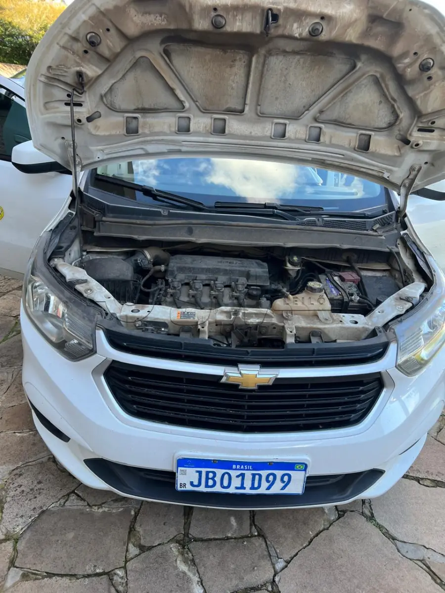 LOTE 012 - automóvel Chevrolet/Spin 1.8 AT LT7, placa JBO1D99. Cor Branca