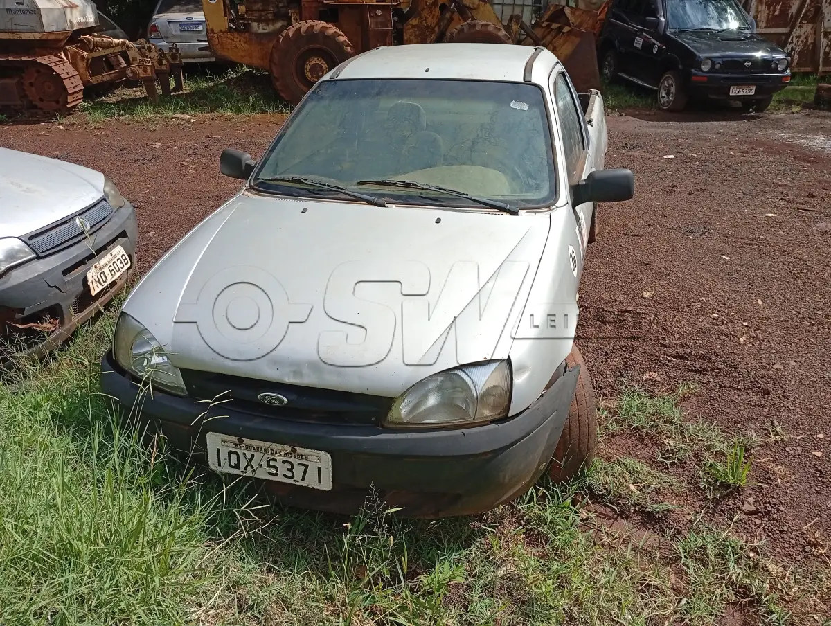 LOTE 004 - CAMINHONETE FORD COURIER L 1.6 FLEX, Placas IQX 5371, RENAVAM 219732183
