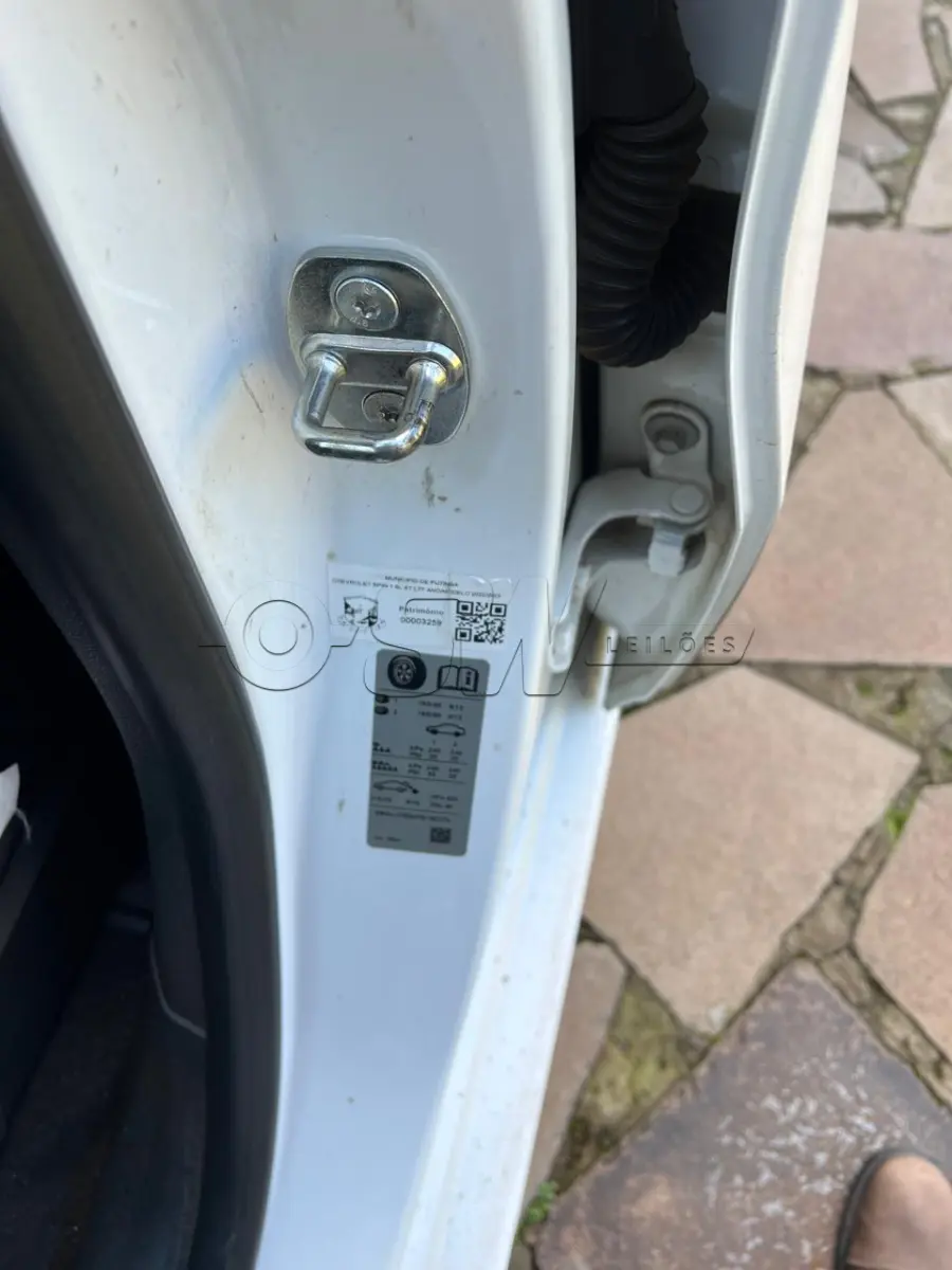 LOTE 012 - automóvel Chevrolet/Spin 1.8 AT LT7, placa JBO1D99. Cor Branca