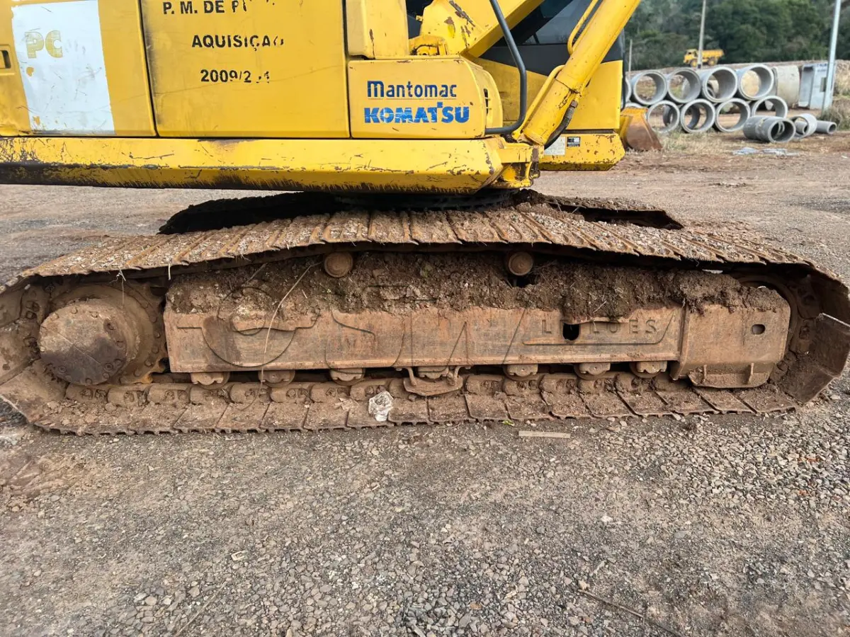 LOTE 010 - Escavadeira Hidráulica, marca Komatsu, modelo PC 160 LC-7B