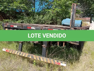 LOTE 001 - Semi-Reboque