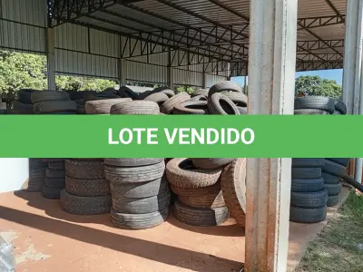 LOTE 018 - LOTE DE CARCAÇAS DE PNEUS, (EM BOM E REGULAR ESTADO DE CONSERVAÇÃO)