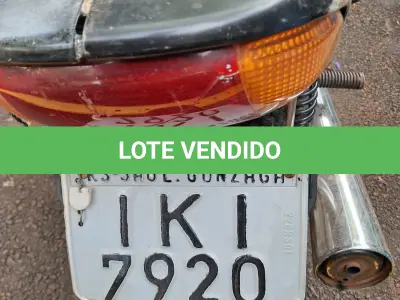 LOTE 002 - HONDA C100 BIZ