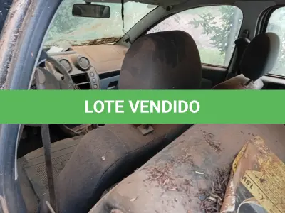 LOTE 002 - AUTOMÓVEL FORD FIESTA FLEX, Placas AOV 4366, RENAVAM 922382662