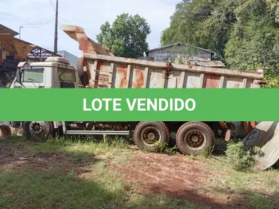 LOTE 022 - CAMINHÃO CAÇAMBA, placas  JZO8227, RENAVAM 00785152881,