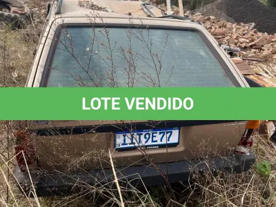 LOTE 002 - Um automóvel VW/PARATI ATLANTA CL 1.8, ANO/MOD. 1992