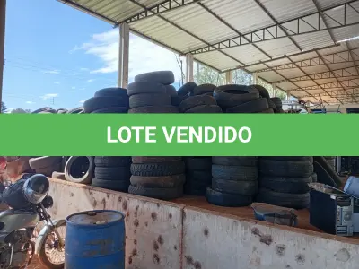 LOTE 018 - LOTE DE CARCAÇAS DE PNEUS, (EM BOM E REGULAR ESTADO DE CONSERVAÇÃO)