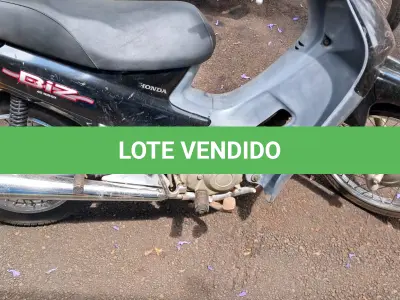 LOTE 002 - HONDA C100 BIZ