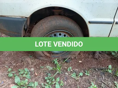 LOTE 001 - AUTOMÓVEL FIAT UNO MILE SX, Placas IHP 3G56, RENAVAM 00699332761
