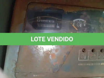LOTE 010 - MÁQUINA RODOVIÁRIA - TRATOR ESTEIRA, marca KOMATSU modelo D41E-6,