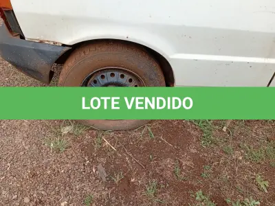 LOTE 001 - AUTOMÓVEL FIAT UNO MILE SX, Placas IHP 3G56, RENAVAM 00699332761