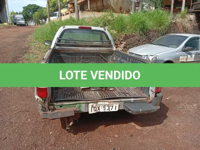 LOTE 004 - CAMINHONETE FORD COURIER L 1.6 FLEX, Placas IQX 5371, RENAVAM 219732183