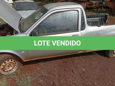 LOTE 004 - CAMINHONETE FORD COURIER L 1.6 FLEX, Placas IQX 5371, RENAVAM 219732183