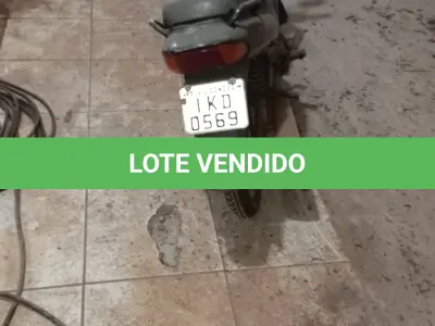 LOTE 011 - HONDA/C100 BIZ