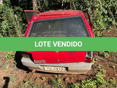 LOTE 002 - AUTOMÓVEL FIAT UNO