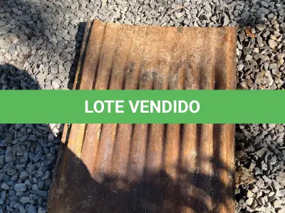 LOTE 018 - sucatas de peneiras e mandíbula para britagem