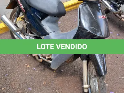 LOTE 002 - HONDA C100 BIZ