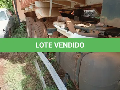 LOTE 022 - CAMINHÃO CAÇAMBA, placas  JZO8227, RENAVAM 00785152881,