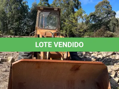 LOTE 020 - carregador, marca Fiatallis, modelo FR 12B (horímetro 22.089 (vinte e duas mil e oitenta e nove) horas trabalhadas)