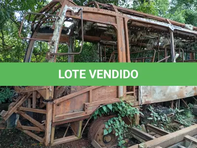 LOTE 015 - FERRO VELHO, COMPOSTO POR DIVERSOS TIPOS DE FERRO E LATAS