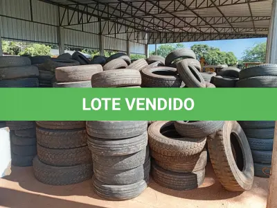 LOTE 018 - LOTE DE CARCAÇAS DE PNEUS, (EM BOM E REGULAR ESTADO DE CONSERVAÇÃO)