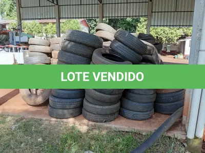 LOTE 018 - LOTE DE CARCAÇAS DE PNEUS, (EM BOM E REGULAR ESTADO DE CONSERVAÇÃO)