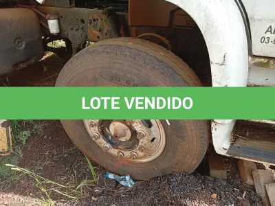 LOTE 022 - CAMINHÃO CAÇAMBA, placas  JZO8227, RENAVAM 00785152881,