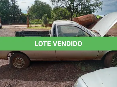 LOTE 004 - CAMINHONETE FORD COURIER L 1.6 FLEX, Placas IQX 5371, RENAVAM 219732183