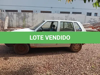 LOTE 029 - AUTOMÓVEL PASSAGEIRO, FIAT UNO MILE FIRE Placas IKX9H00, RENAVAM 00793953723