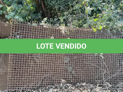 LOTE 018 - sucatas de peneiras e mandíbula para britagem