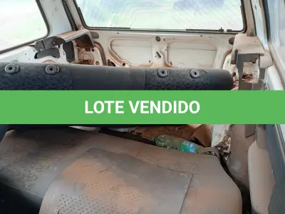 LOTE 001 - AUTOMÓVEL FIAT UNO MILE SX, Placas IHP 3G56, RENAVAM 00699332761