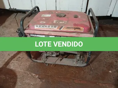 LOTE 026 - 01 GERADOR  DE ENERGIA