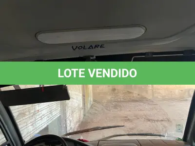LOTE 015 - Ônibus MARCOPOLO/VOLARE V8 ON, ano/mod. 2005/2006, cor prata