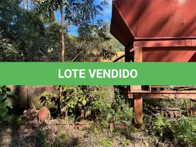 LOTE 007 - usina de asfalto frio, marca cifali, composta de um funil e esteira sem motor, três tanques metálicos para emulsão asfáltica