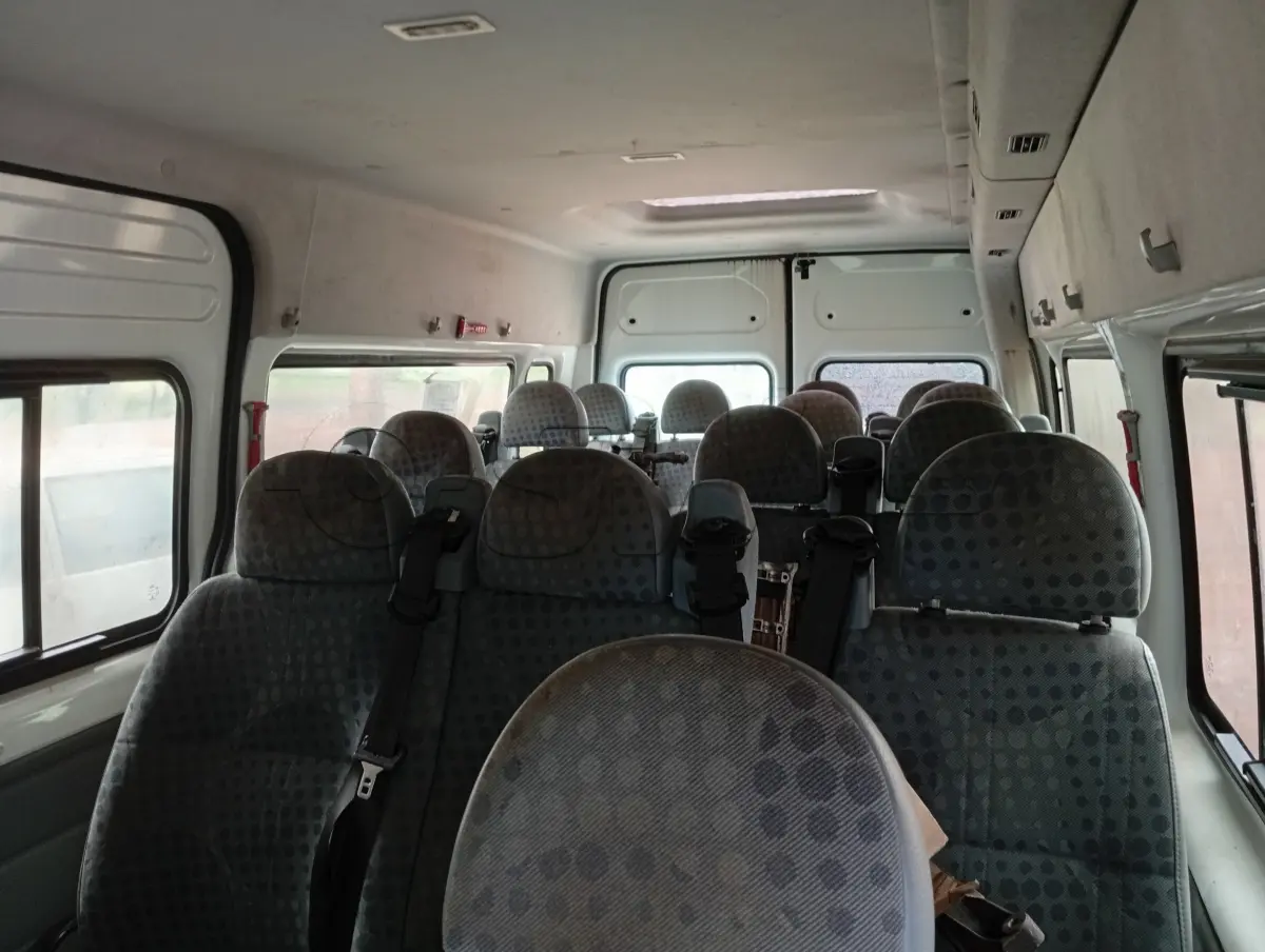 LOTE 007 - PASSAGEIRO MICRO-ÔNIBUS (VAN) FORD TRANSIT TCA MIC, Placas IVE 0558, RENAVAM 00600389472