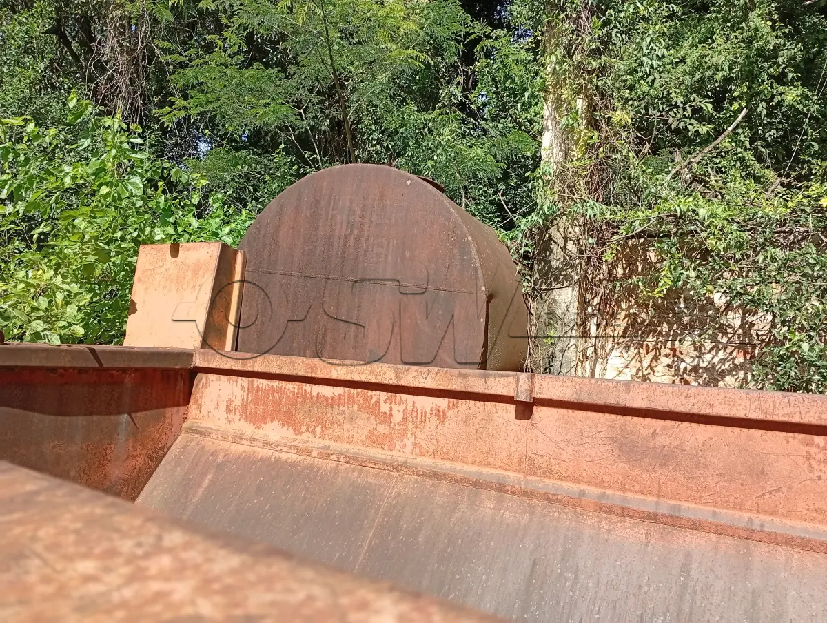 LOTE 016 - EQUIPAMENTOS – DOIS RESERVATÓRIOS METÁLICOS PARA ARMAZENAMENTO DE ÁGUA DE 10.000 DE LITROS