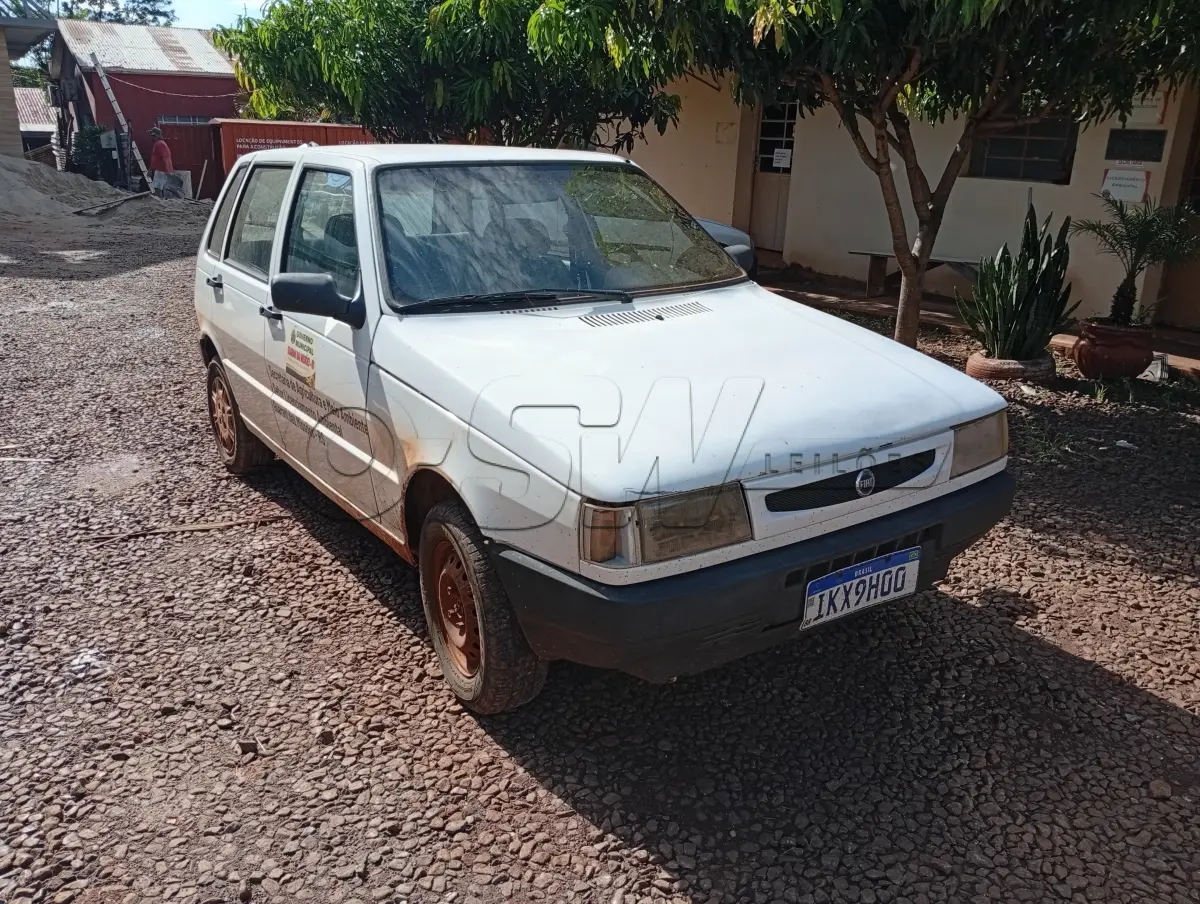 LOTE 029 - AUTOMÓVEL PASSAGEIRO, FIAT UNO MILE FIRE Placas IKX9H00, RENAVAM 00793953723