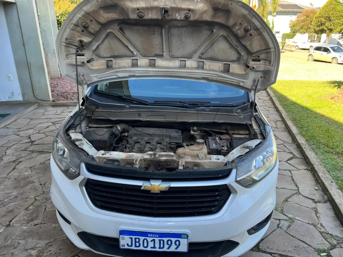 LOTE 012 - automóvel Chevrolet/Spin 1.8 AT LT7, placa JBO1D99. Cor Branca