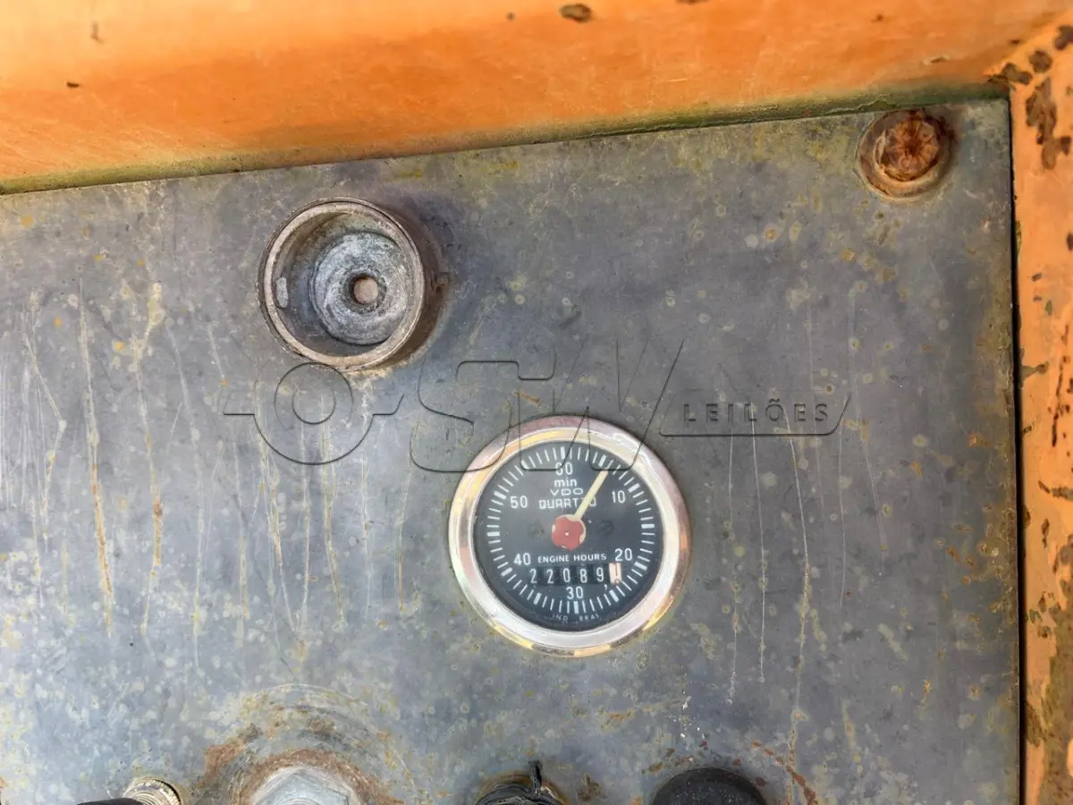 LOTE 020 - carregador, marca Fiatallis, modelo FR 12B (horímetro 22.089 (vinte e duas mil e oitenta e nove) horas trabalhadas)