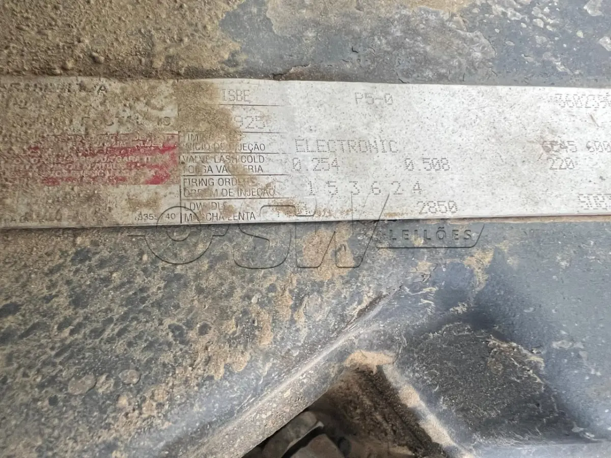 LOTE 016 - Caminhão FORD/CARGO 2422 E, Placa IOP8339, ano/mod. 2008, cor branca