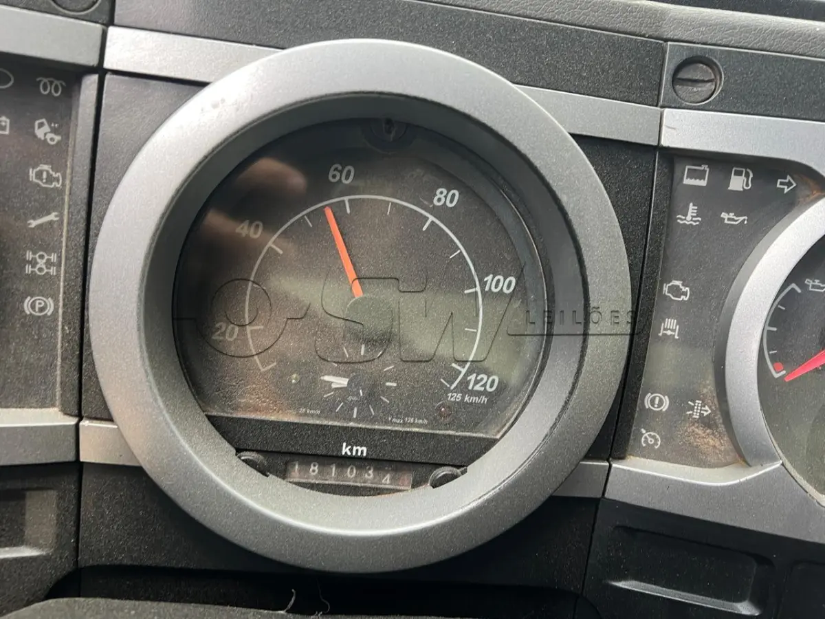 LOTE 016 - Caminhão FORD/CARGO 2422 E, Placa IOP8339, ano/mod. 2008, cor branca