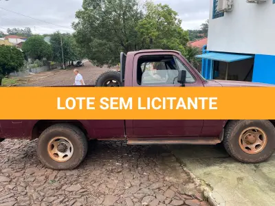 LOTE 001 - Caminhonete GM/D20 CUSTOM S