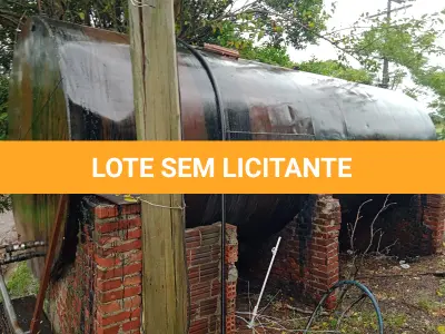 LOTE 003 - Usina de asfalto / Tanque Metálico