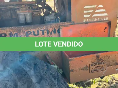 LOTE 020 - carregador, marca Fiatallis, modelo FR 12B (horímetro 22.089 (vinte e duas mil e oitenta e nove) horas trabalhadas)