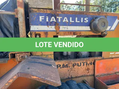 LOTE 020 - carregador, marca Fiatallis, modelo FR 12B (horímetro 22.089 (vinte e duas mil e oitenta e nove) horas trabalhadas)