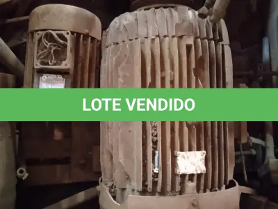 LOTE 001 - Peneira rotativa M Plang / Britador Plang / Dois Motores Weg