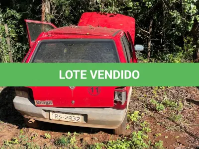 LOTE 002 - AUTOMÓVEL FIAT UNO