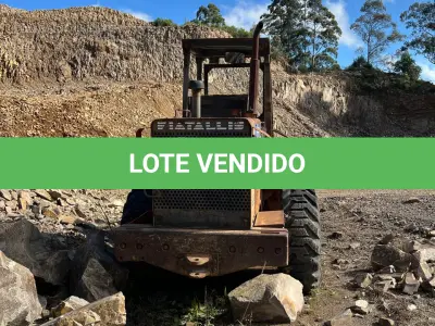 LOTE 020 - carregador, marca Fiatallis, modelo FR 12B (horímetro 22.089 (vinte e duas mil e oitenta e nove) horas trabalhadas)
